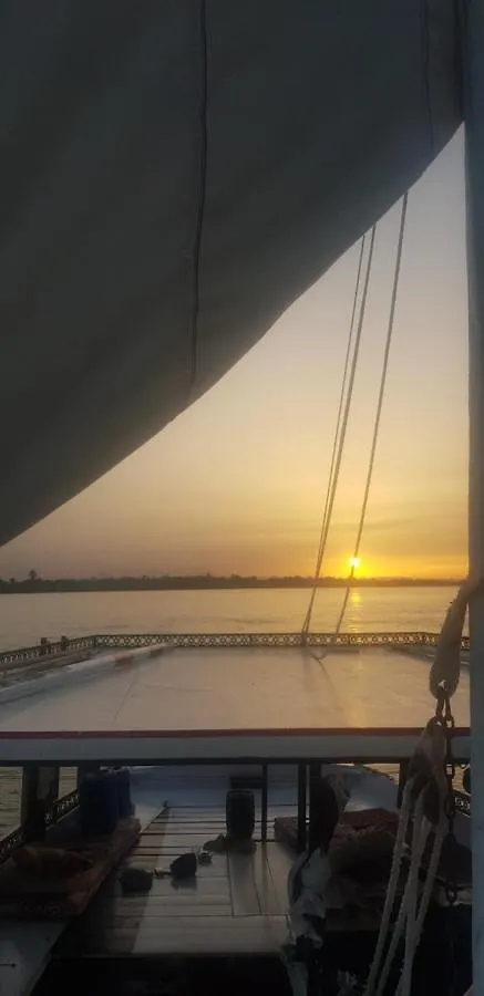 Nile Sunrise Felucca Boat Private Rental Luxor