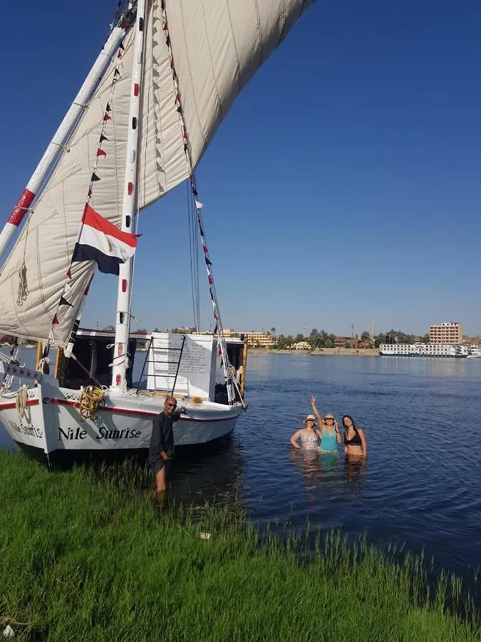 Nile Sunrise Felucca Boat Private Rental Luxor 0*,