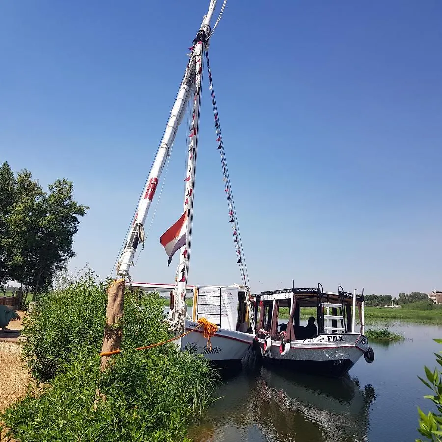 Nile Sunrise Felucca Boat Private Rental Luxor Botel