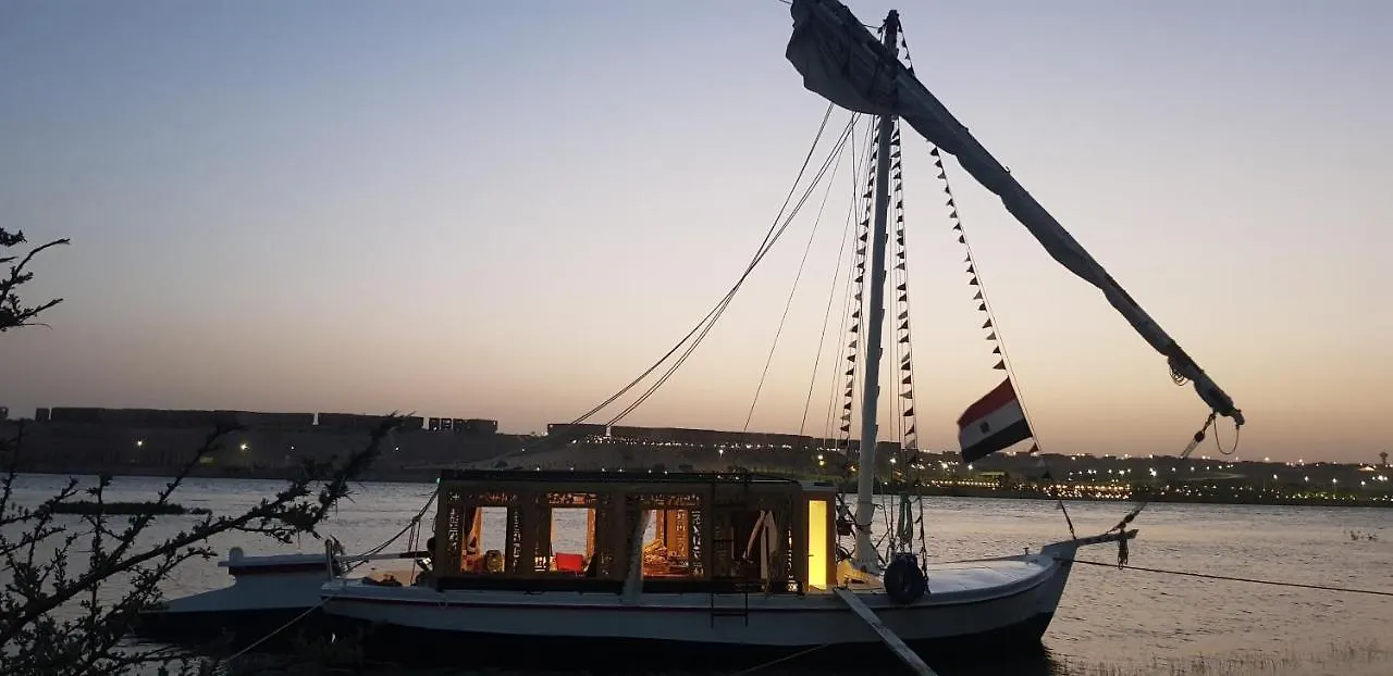 Nile Sunrise Felucca Boat Private Rental Luxor Egypt