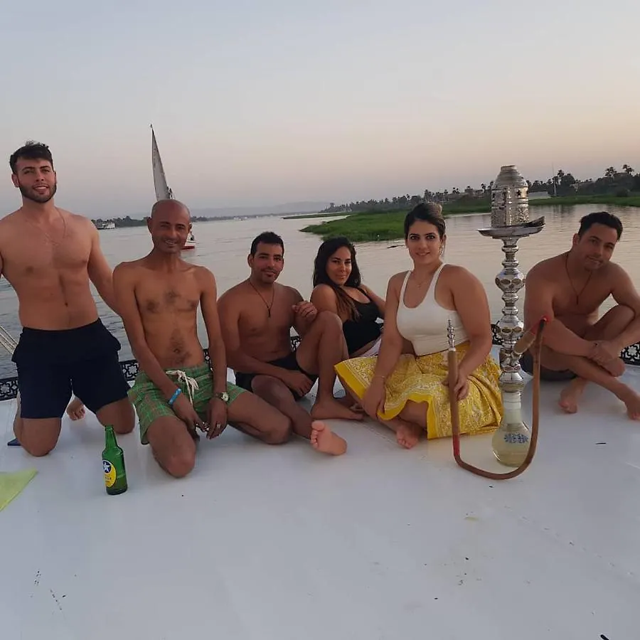 Botel Nile Sunrise Felucca Boat Private Rental Luxor